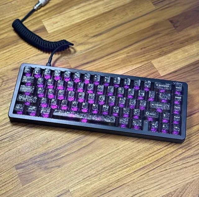 Teclado Magnético VGN Neon68 Super Competitive Edition Black