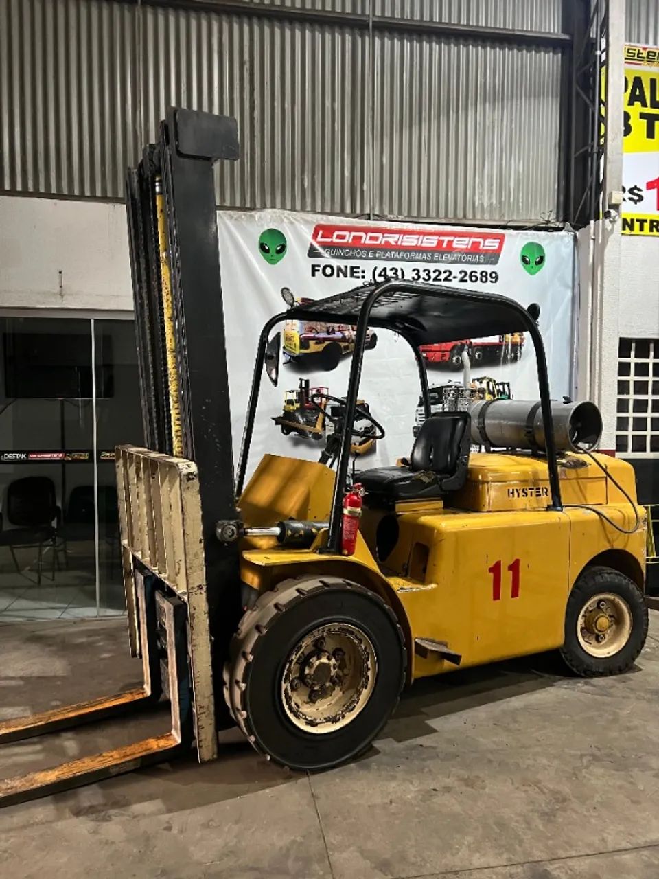 Empilhadeiras Hyster 80J GLP - Prontas para Trabalhar - Foto 2