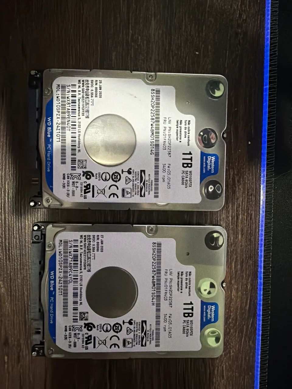 HD notebook western Digital 1TB