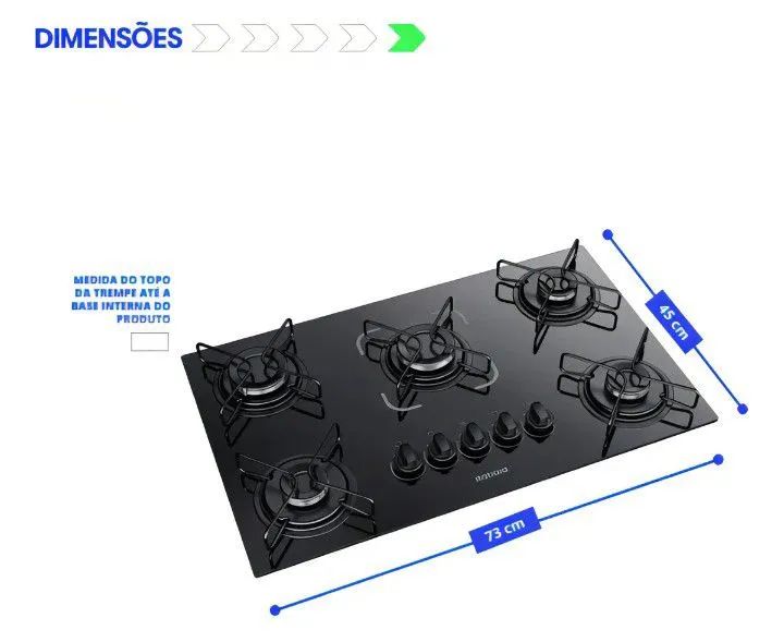 Fogão Cooktop em Anápolis! - Foto 3