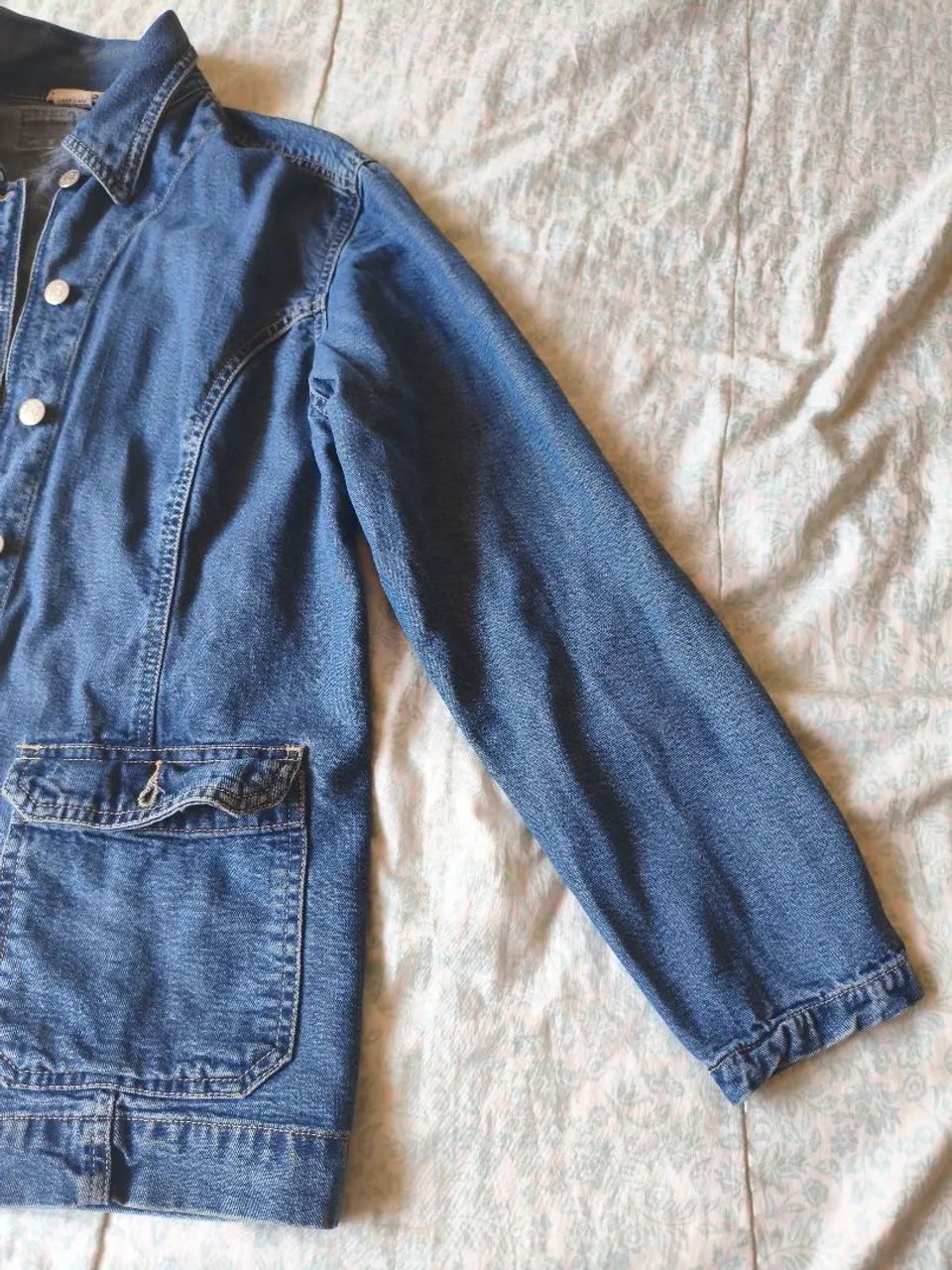 Jaqueta jeans feminina G USADA - Foto 4