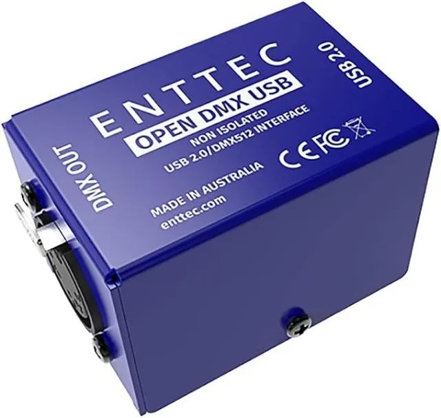 Interface De Iluminação Enttec Open Dmx Usb 70303 Open Sourc