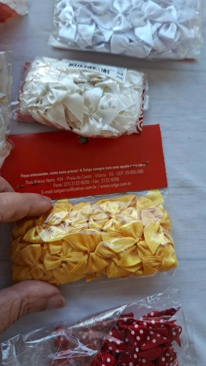 Mini lacinhos para artesanato - Foto 3