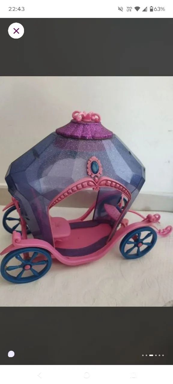 Carruagem da Barbie  - Foto 3