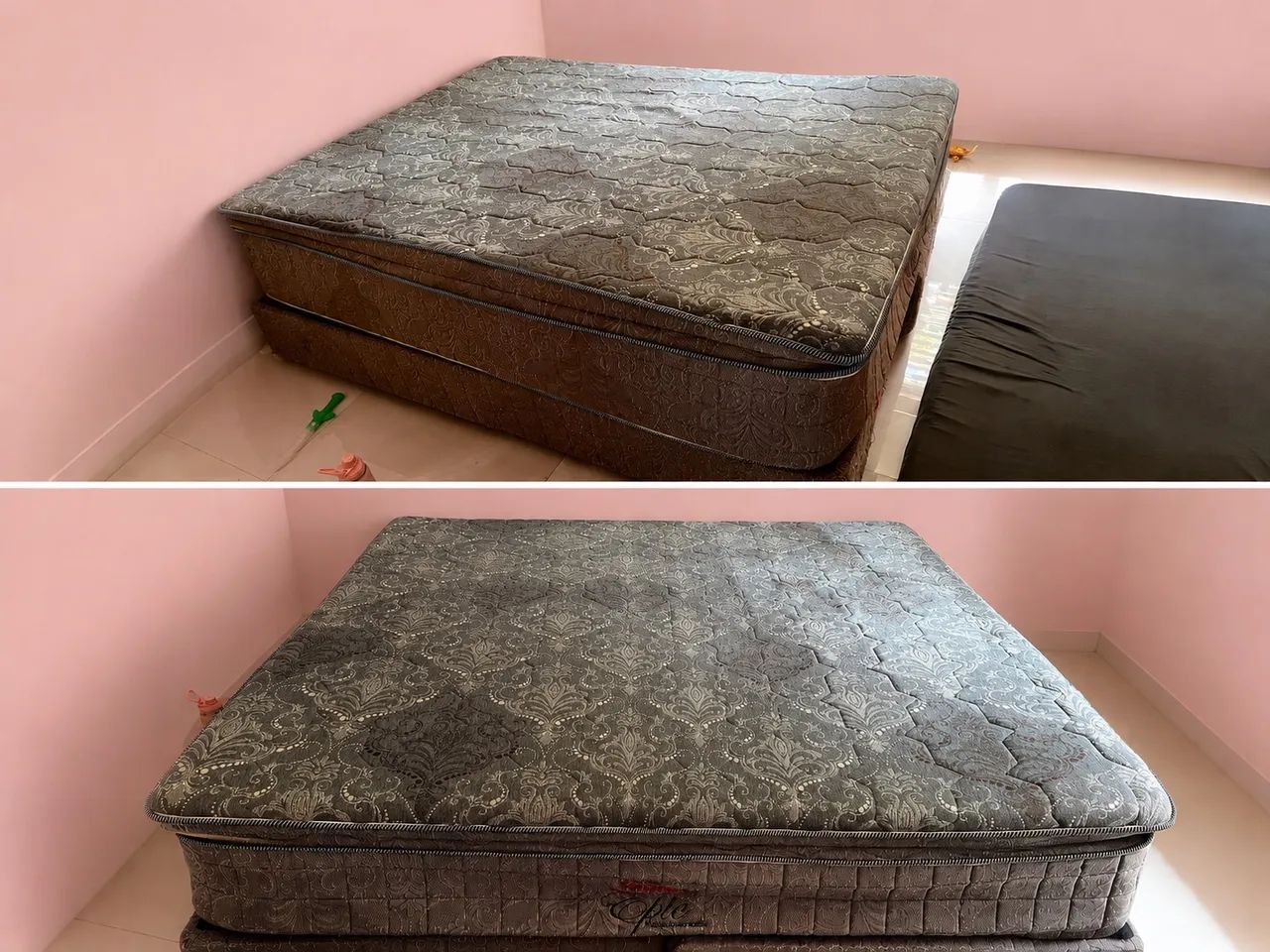 Cama queen seminova