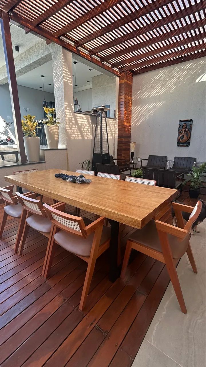 Mesa de madeira maciça  - Foto 2
