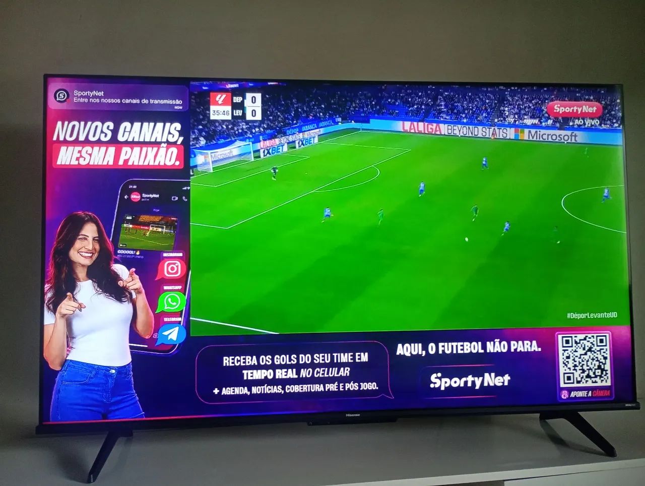 SMARTV HISENSE 55 QLED  - Foto 3