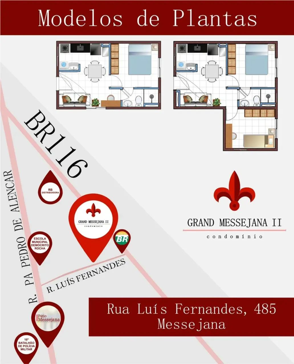 Apto com 02 quartos na Messejana - Foto 3
