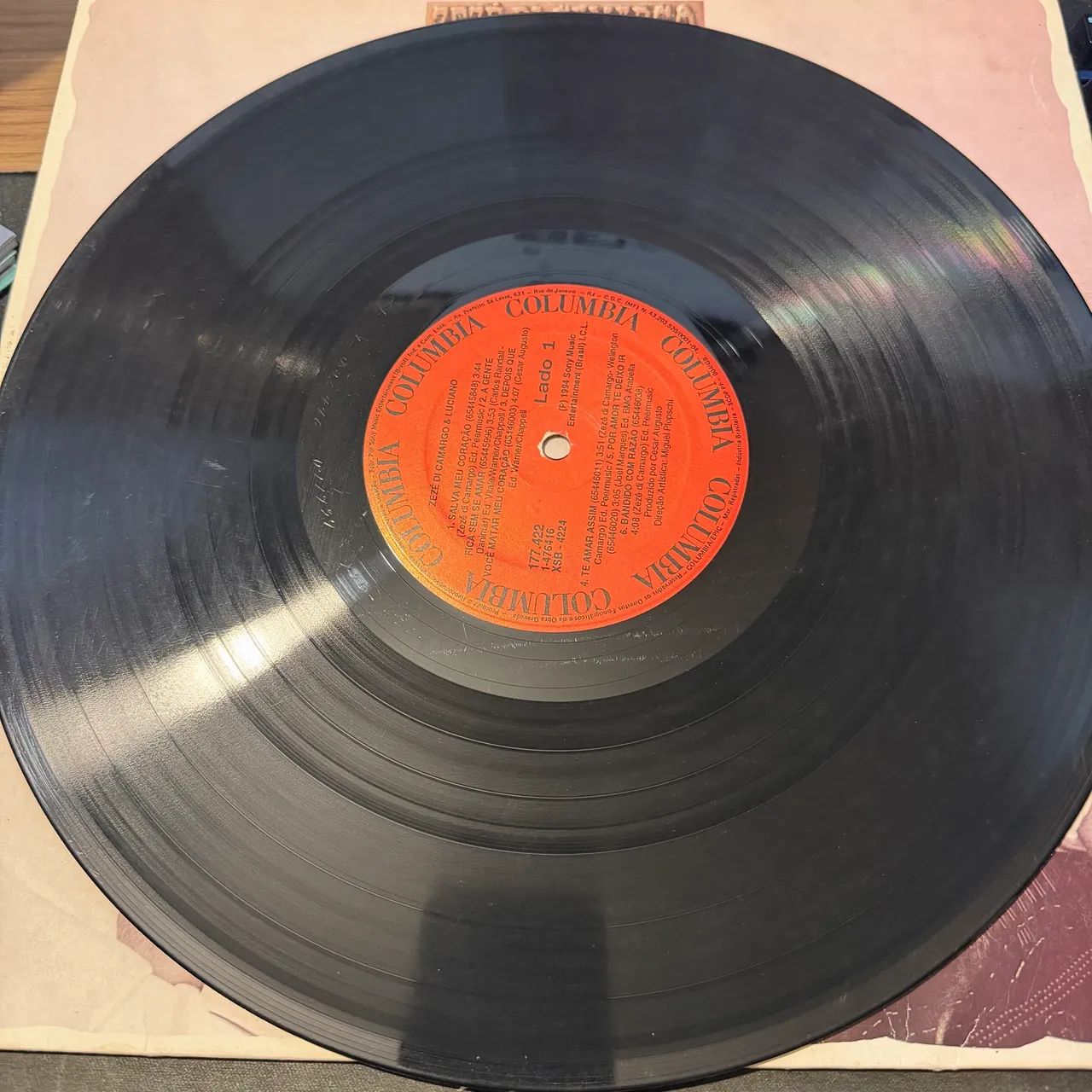 Vinil Zezé di Camargo e Luciano 1994 - Foto 5