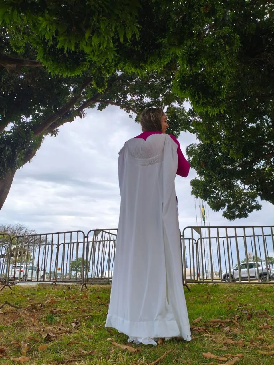 Vestido de casamento.
