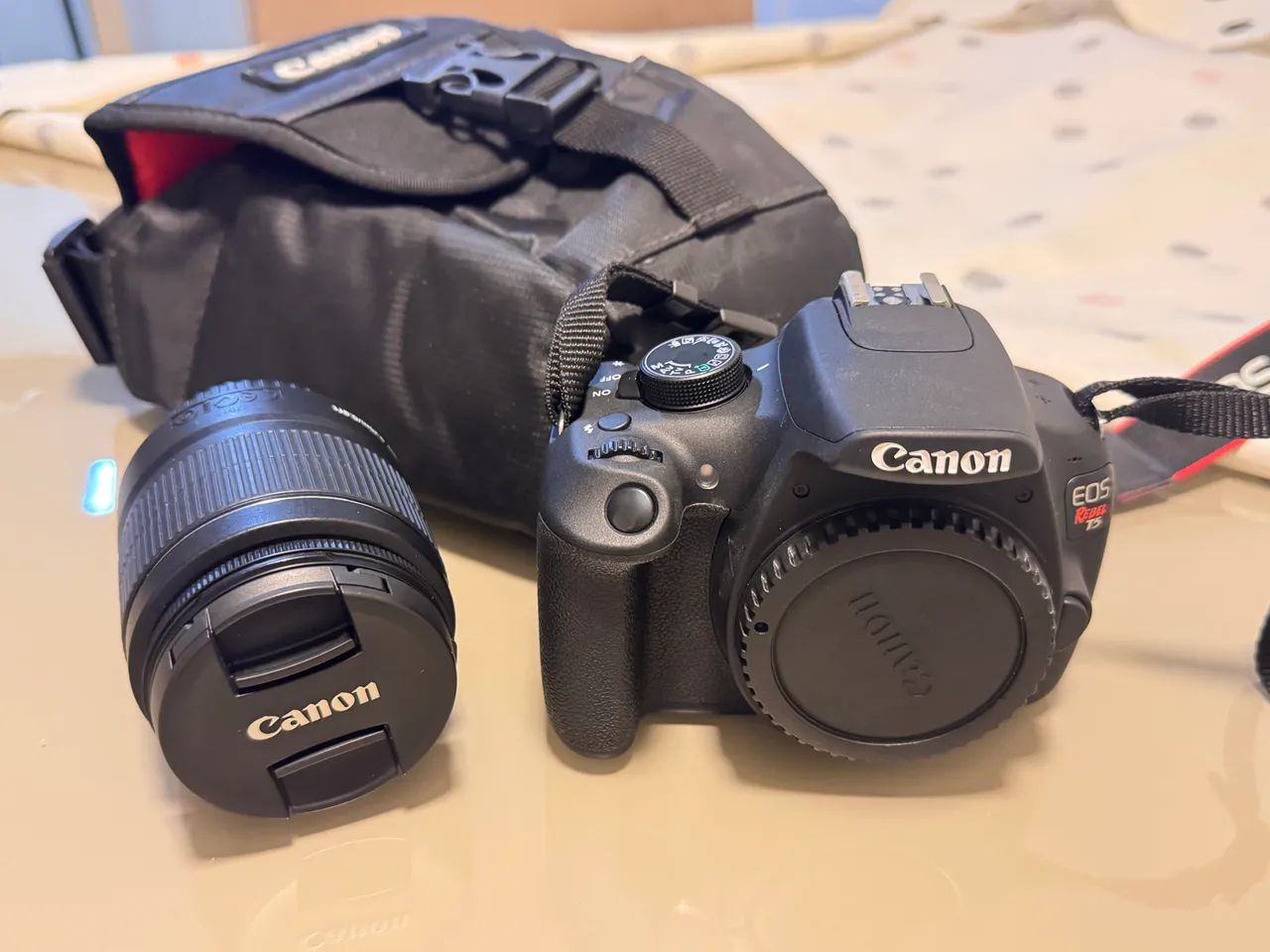 Câmera fotográfica cânon T5 - Foto 2