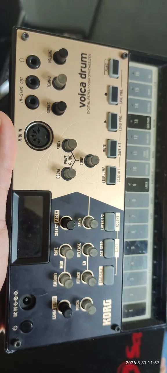 Korg Volca drum - Foto 3