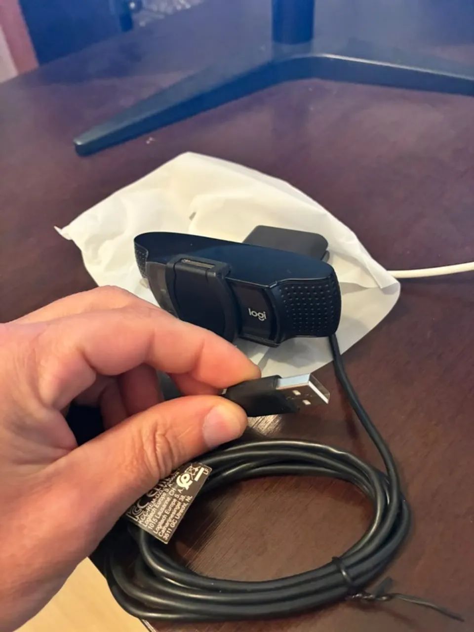 WEBCAM LOGITECH C920e FULL HD 1080P - USB - Foto 2