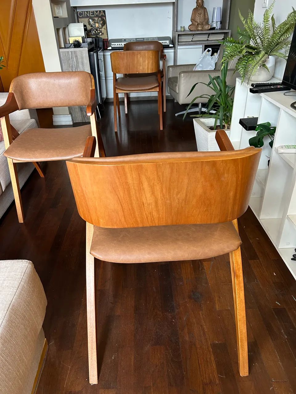 Conjunto de 4 cadeiras