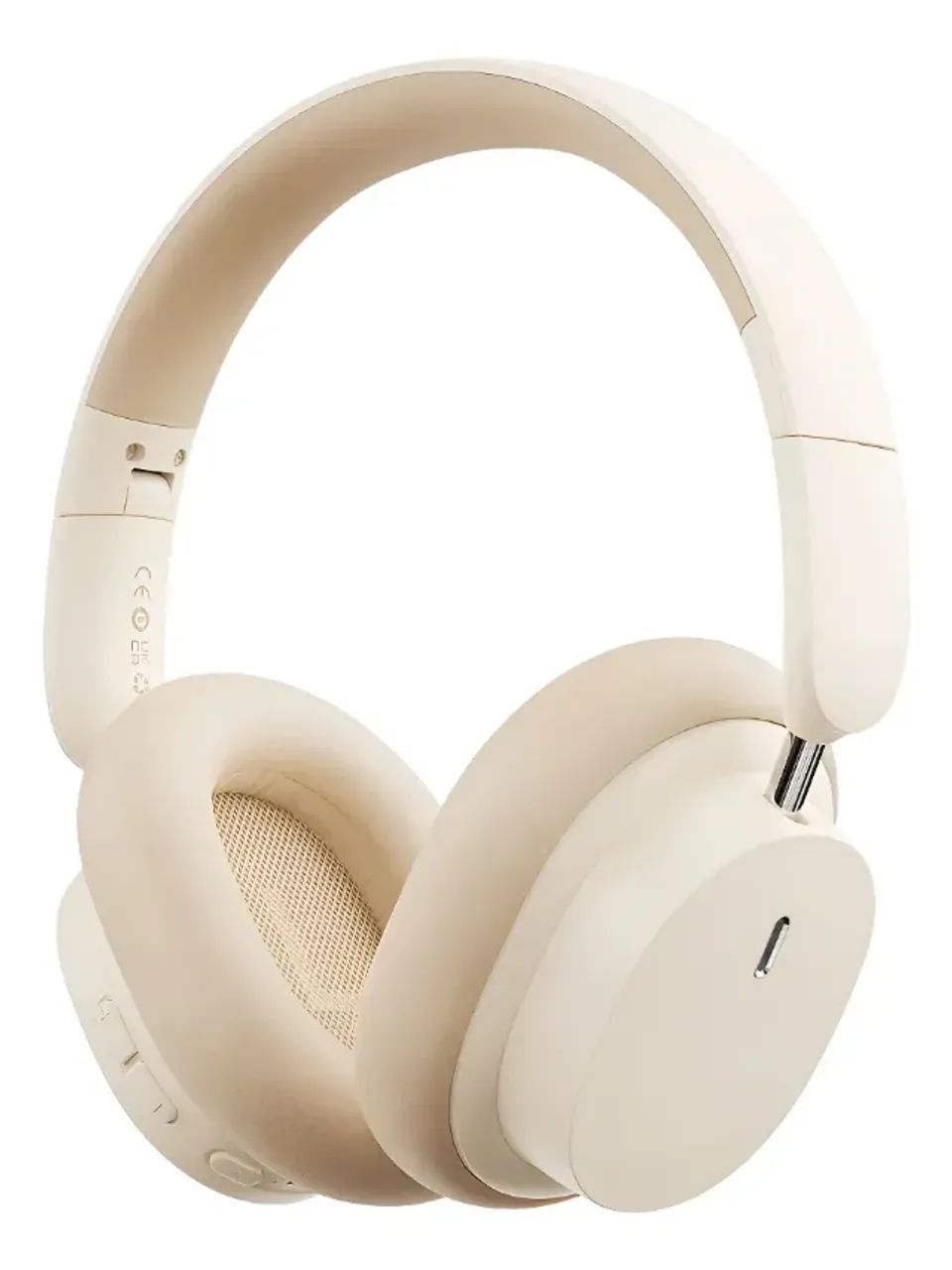 Headset bluetooth Baseus Bowie D05 - Branco creme - Novo