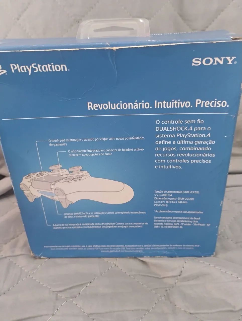 Controle original de PS4 na caixa  - Foto 4