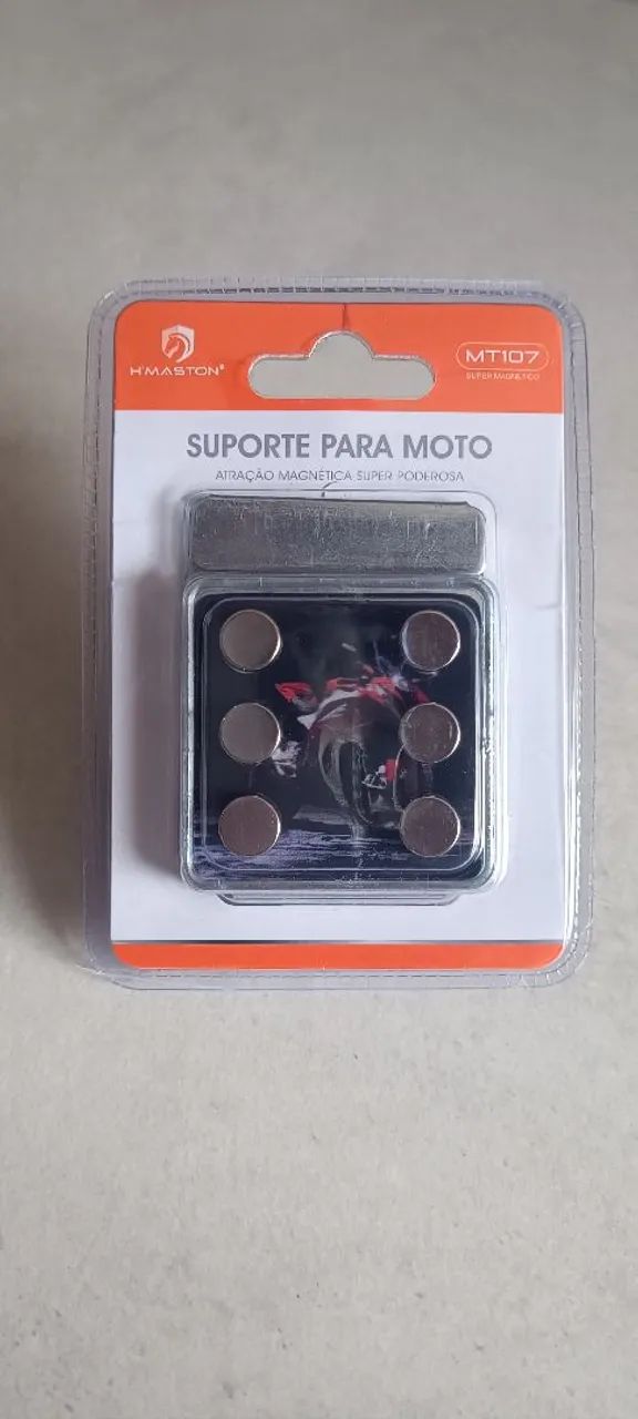 Suporte magnético de celular para motos