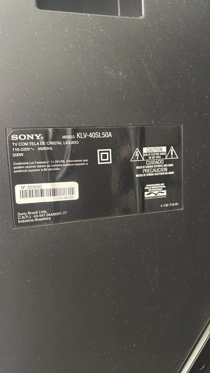 TV Sony Bravia 40 Polegadas Full HD - Foto 2