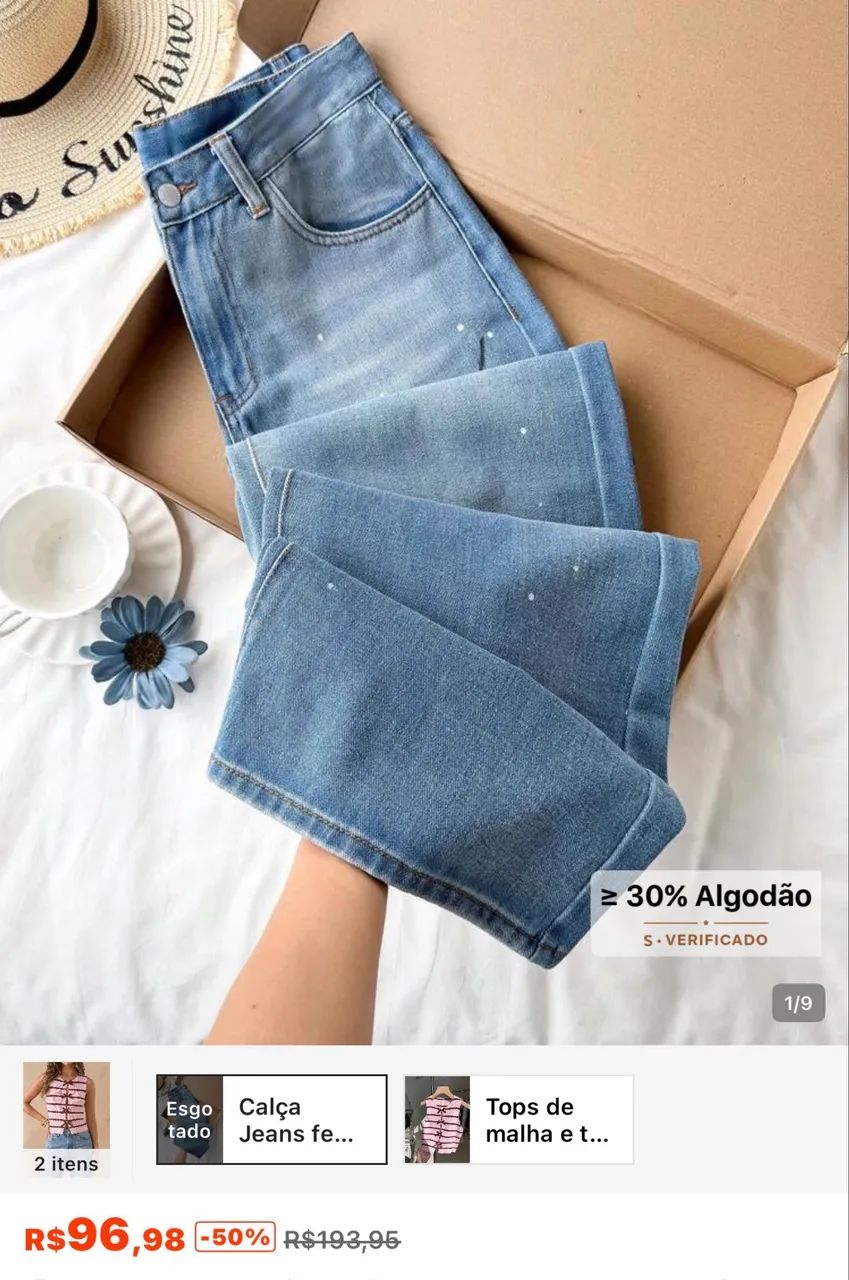 Calça jeans NOVA - Foto 5