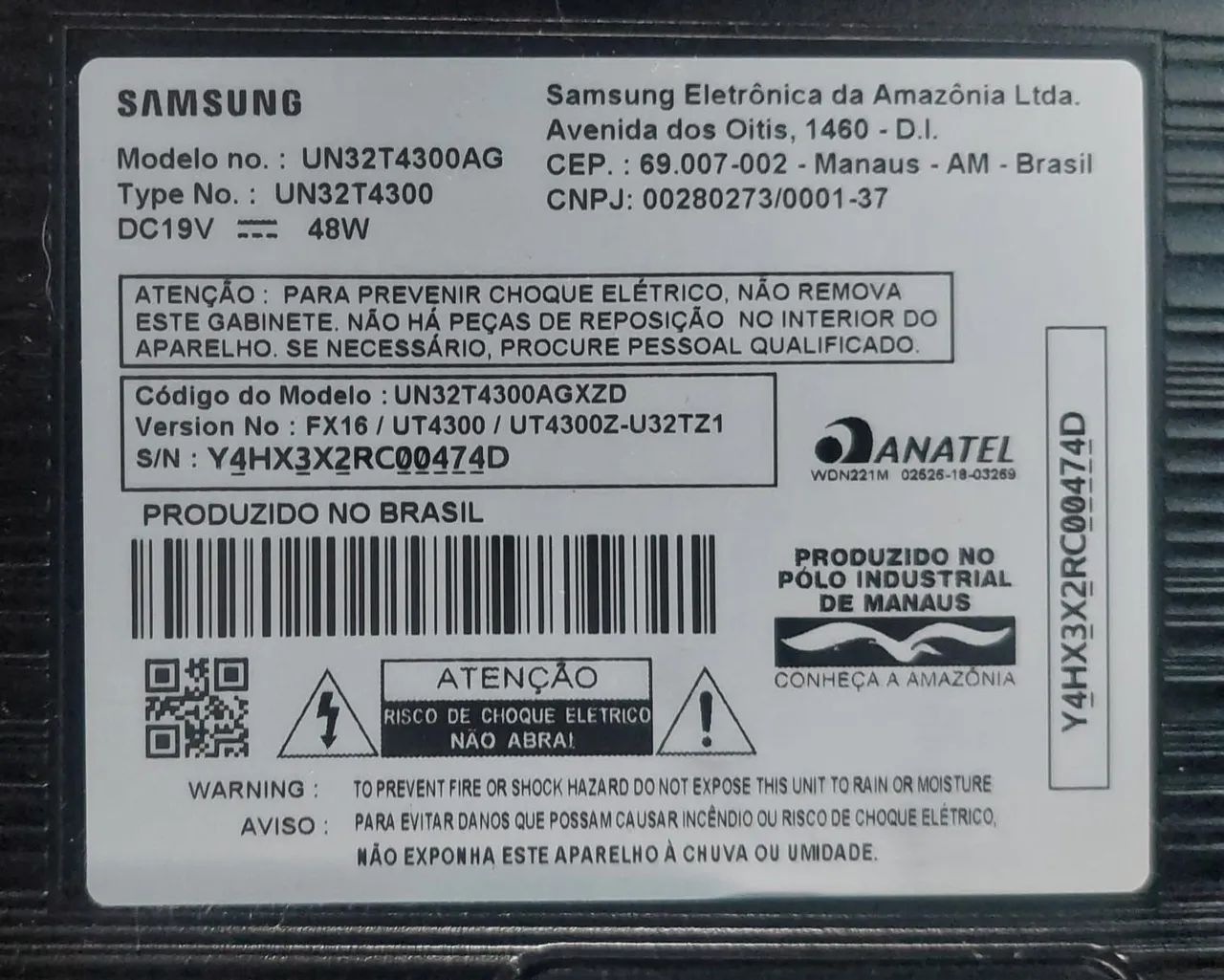 Placa principal UN32T4300AG - Foto 5