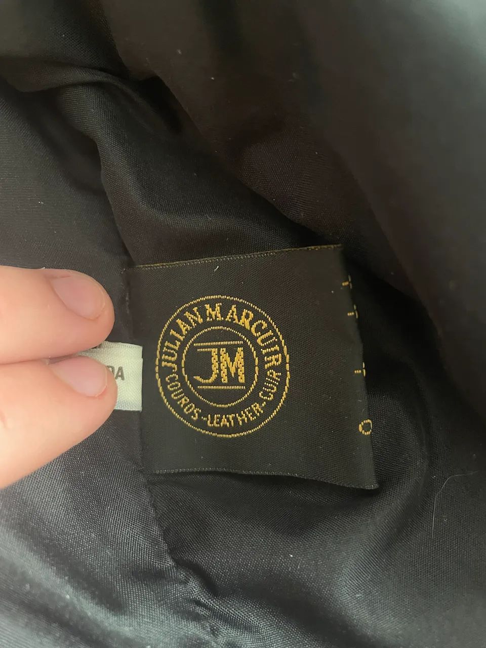 Jaqueta de couro 100%julian marcura  - Foto 2