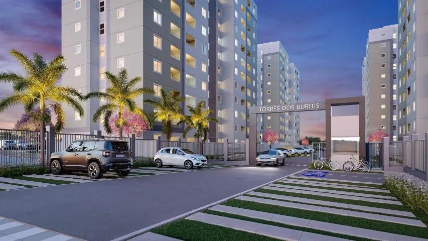 NC - Sinal Mil reais 02 Quartos com varanda e lazer em Samambaia  - Foto 2