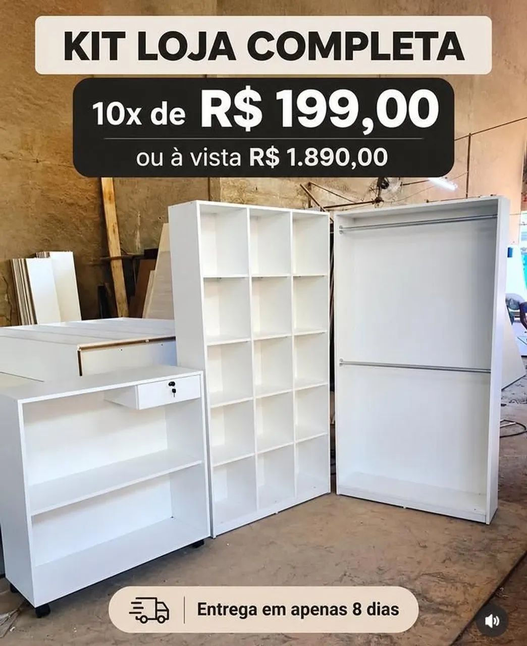 Kit loja completa 