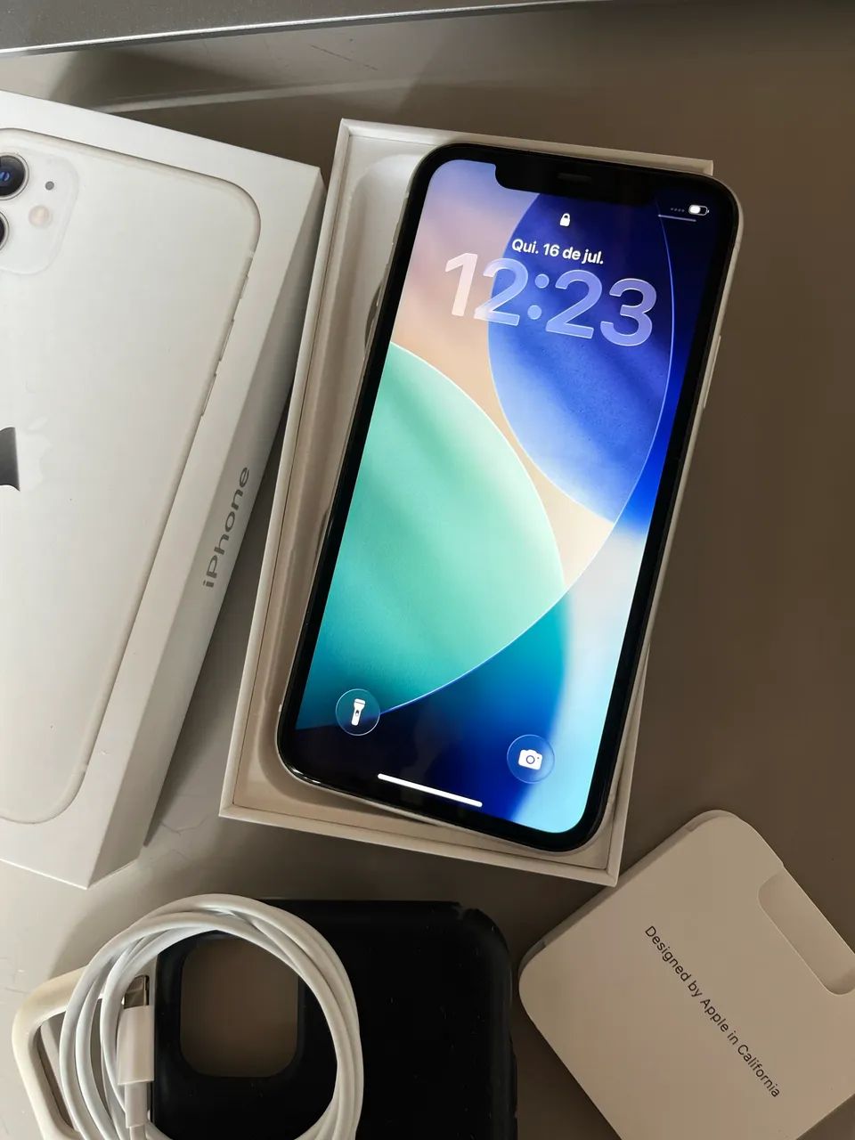 iPhone 11 64GB Branco Excelente Estado - Foto 4