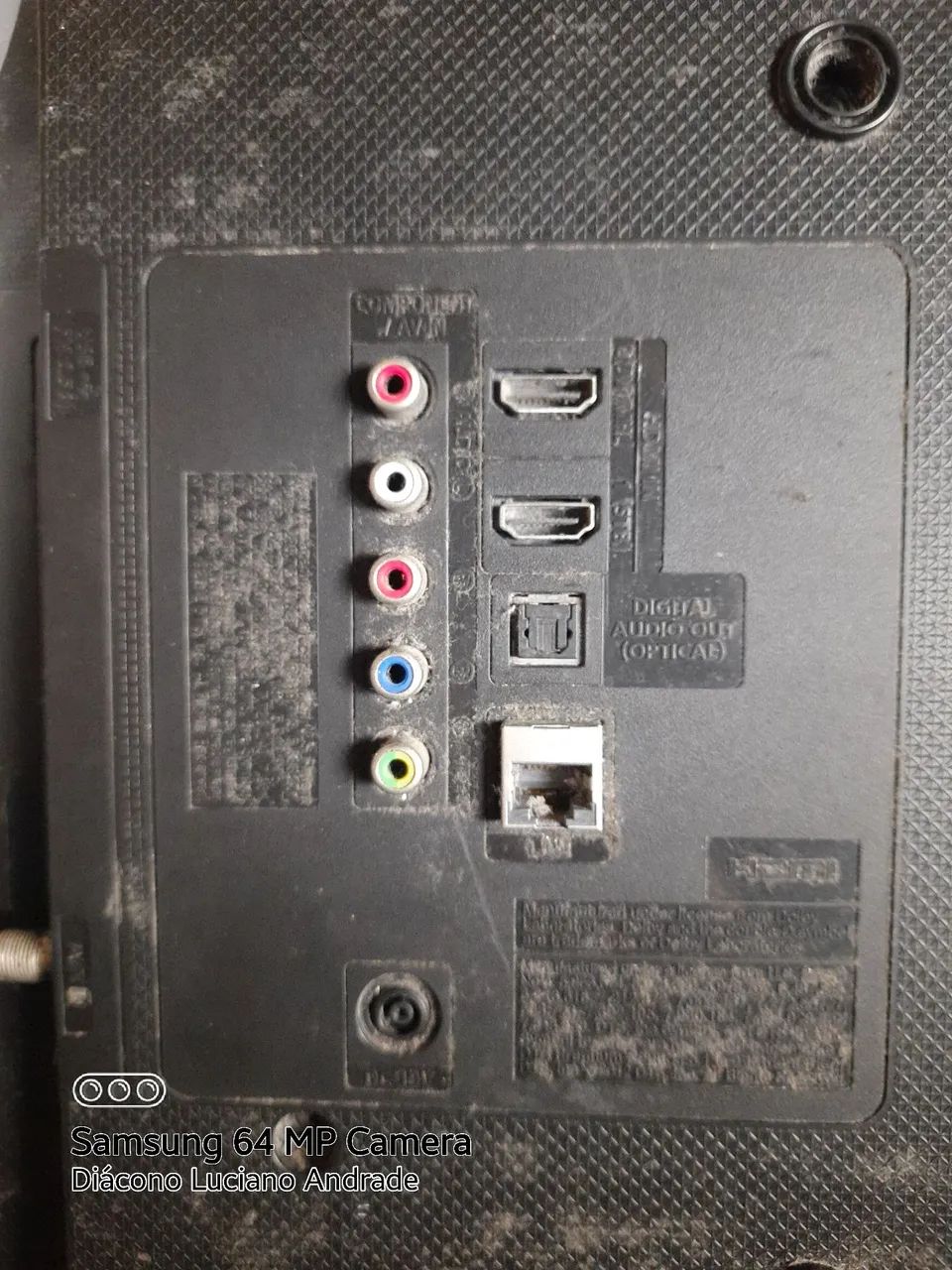 Tv Samsung 32 polegadas semi-novo modelo un32j4300ag, funcionando,só está sem a fonte . - Foto 5