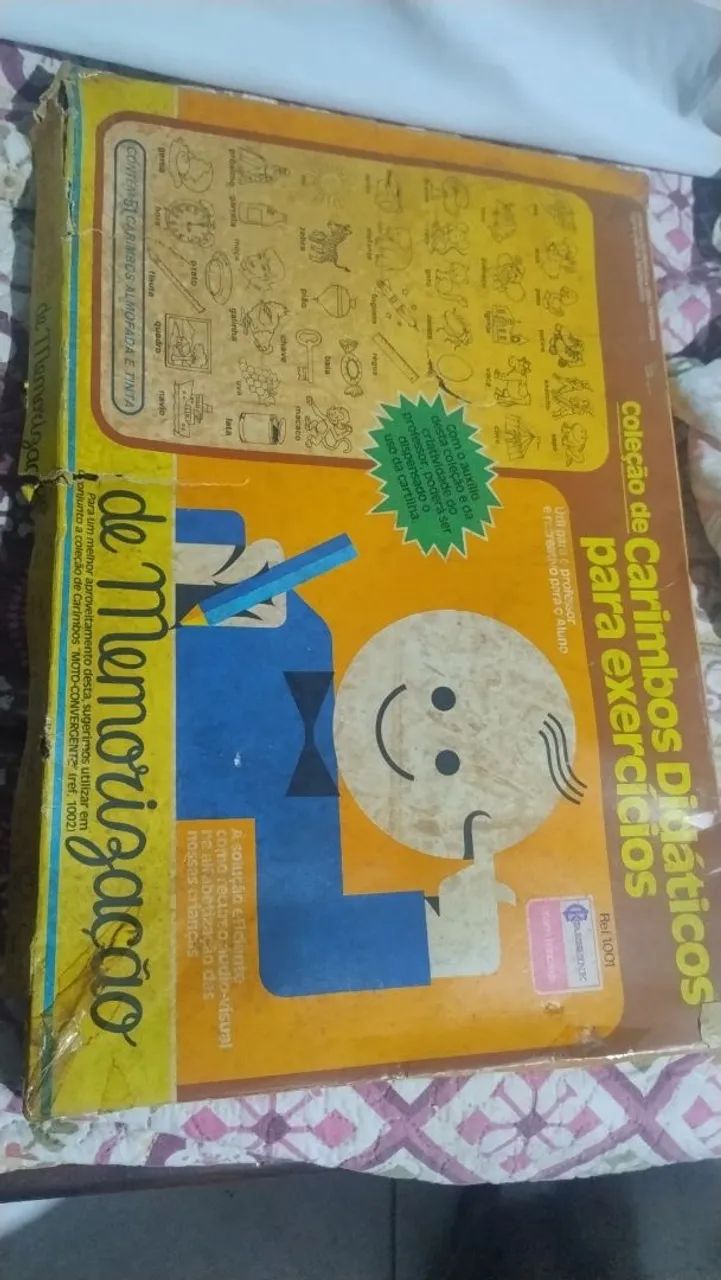 COLEÇÃO RARÍSSIMA D CARIMBOS DIDÁTICOS PARA EXERCÍCIOS D MEMORIZAÇÃO  - Foto 2