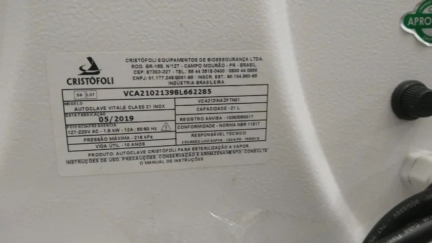 Autoclave Cristófoli - Foto 2