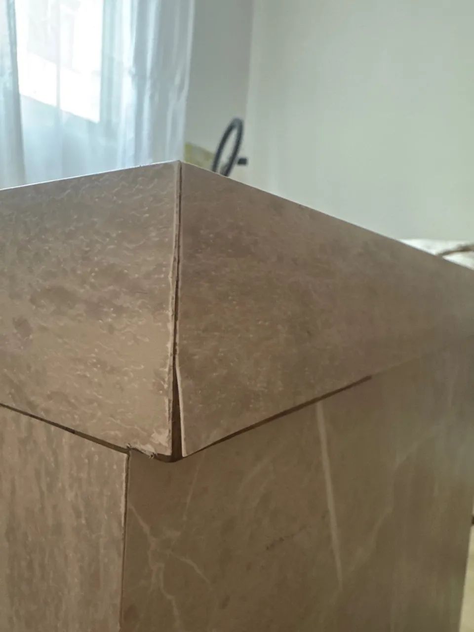 Mesa marmorizada fixa - Foto 4