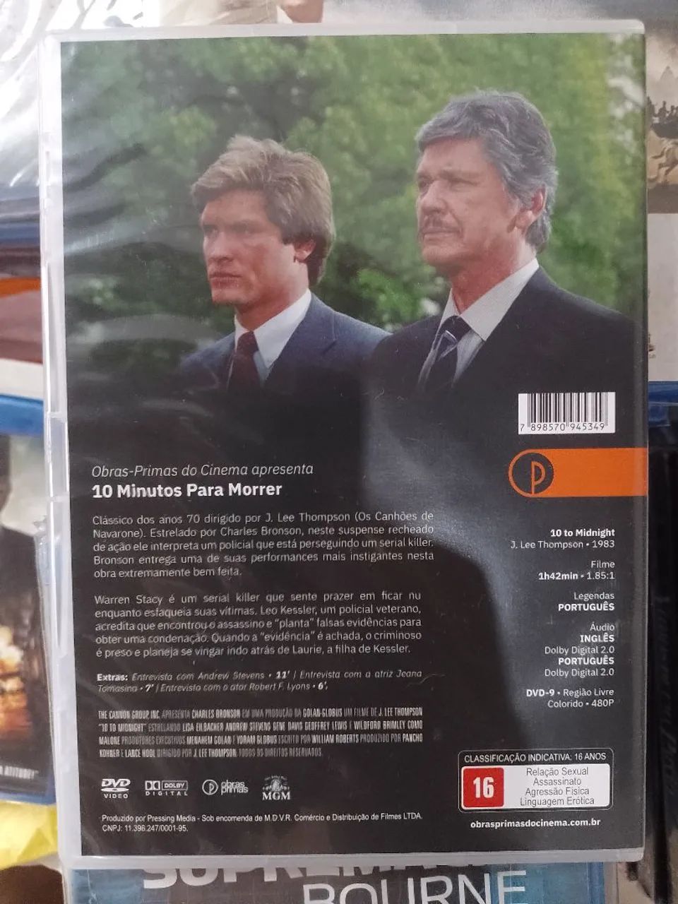 DVD 10 Minutos Para Morrer (Dublado e Legendado) - Foto 3