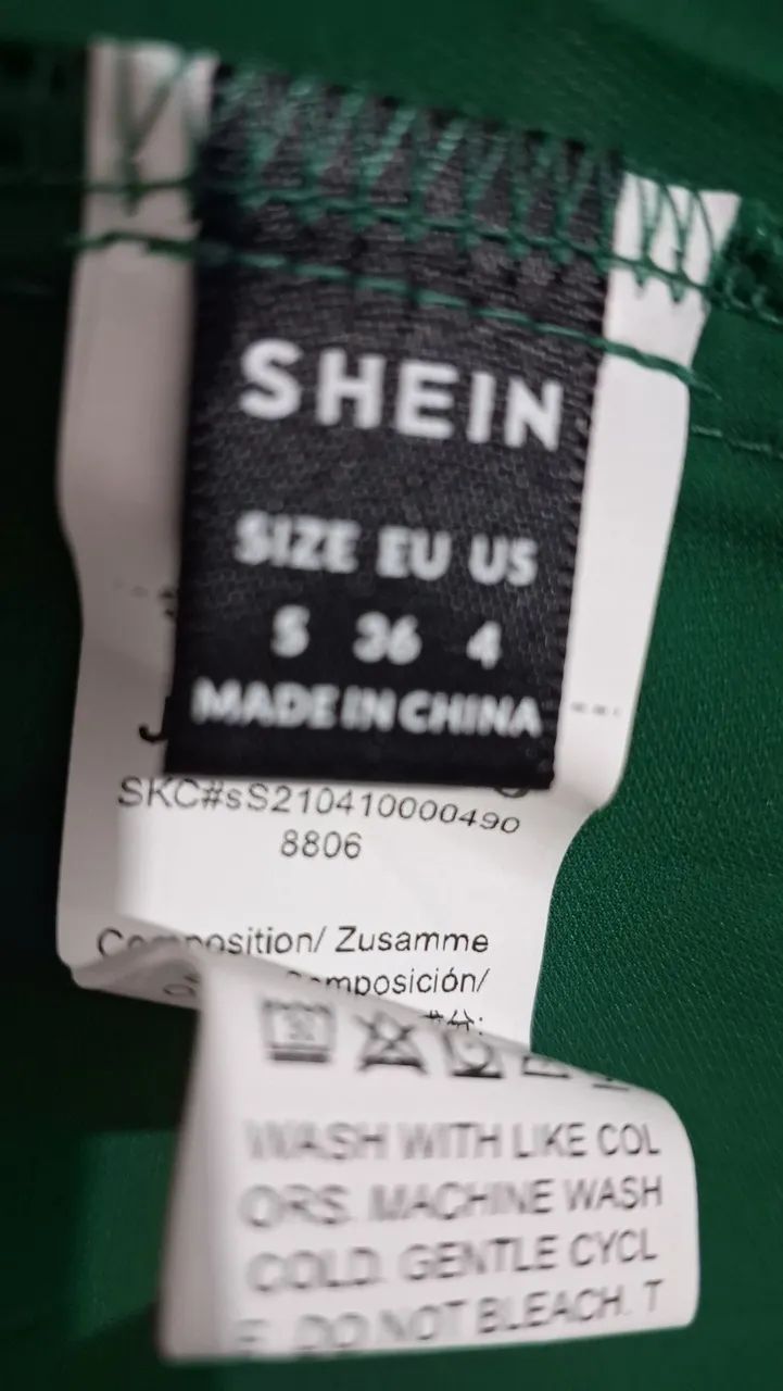 Vestido verde shein  - Foto 4
