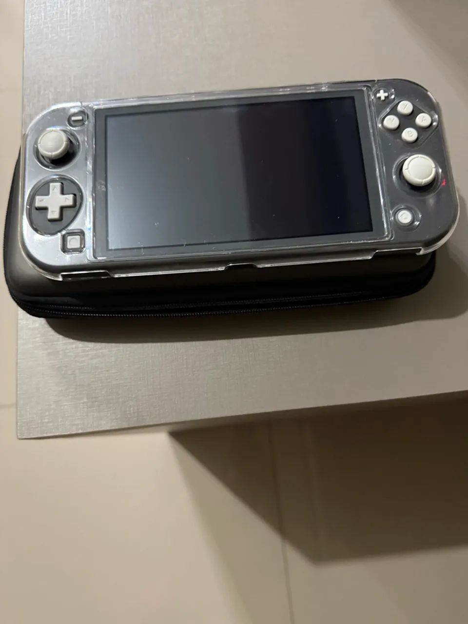 Nintendo Switch Lite Cinza + Case - Foto 2