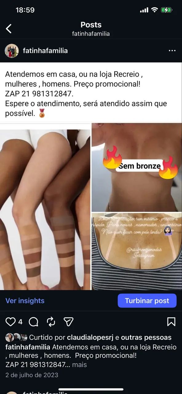 Bronzeamento Novo - Eletroportáteis Para Cuidados Pessoais