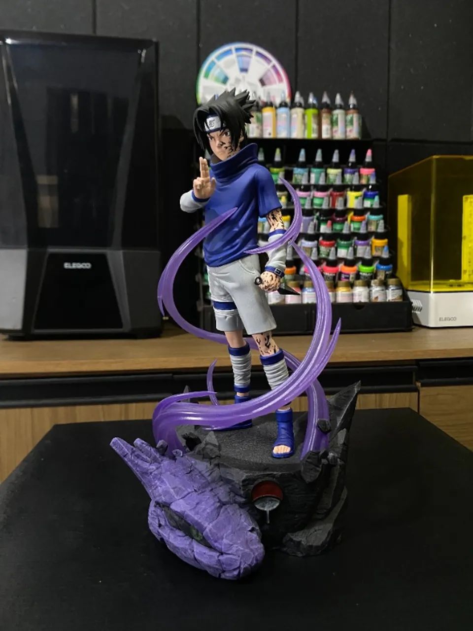 Action Figure Sasuke - Naruto Clássico - escala 1/6