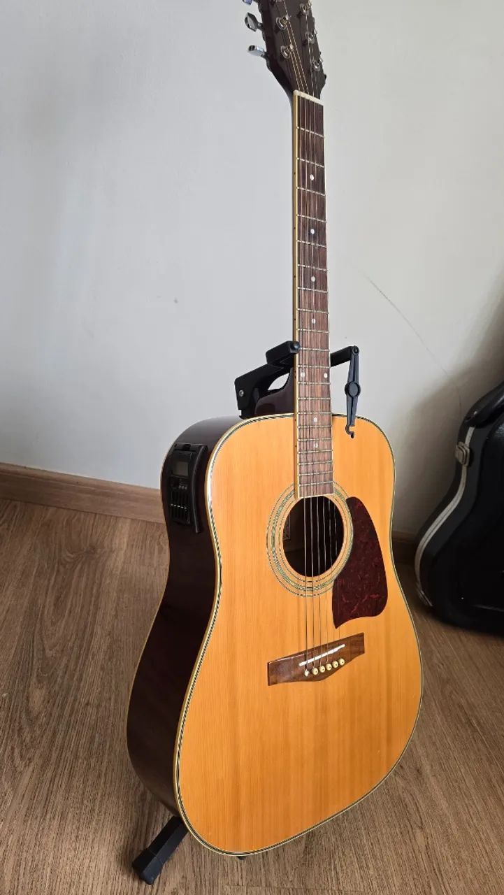 Violão Eagle - Tampo Maçiço! Rastilho/Nut osso!  - Foto 2