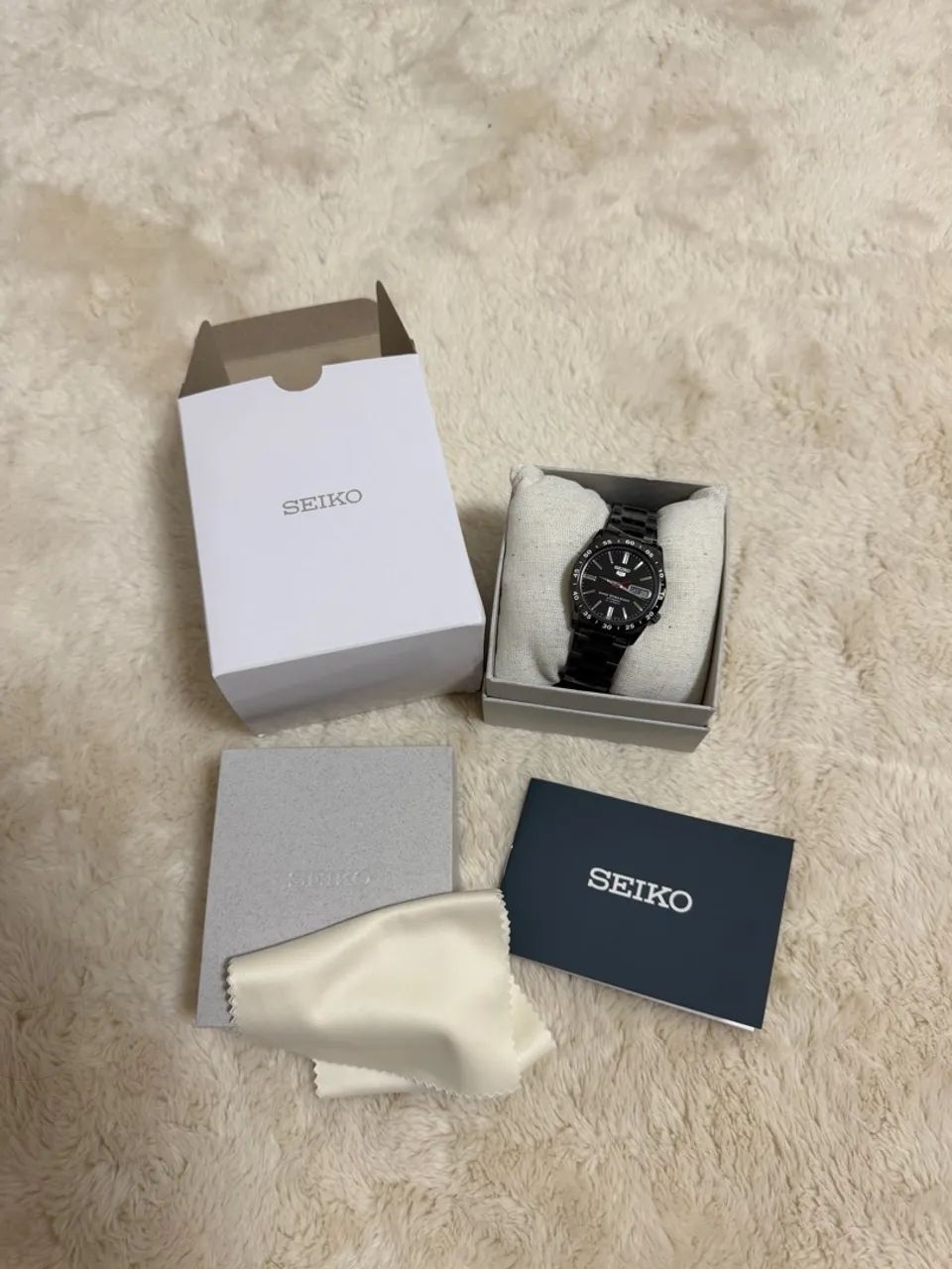 Seiko 5 black thunder  - Foto 5
