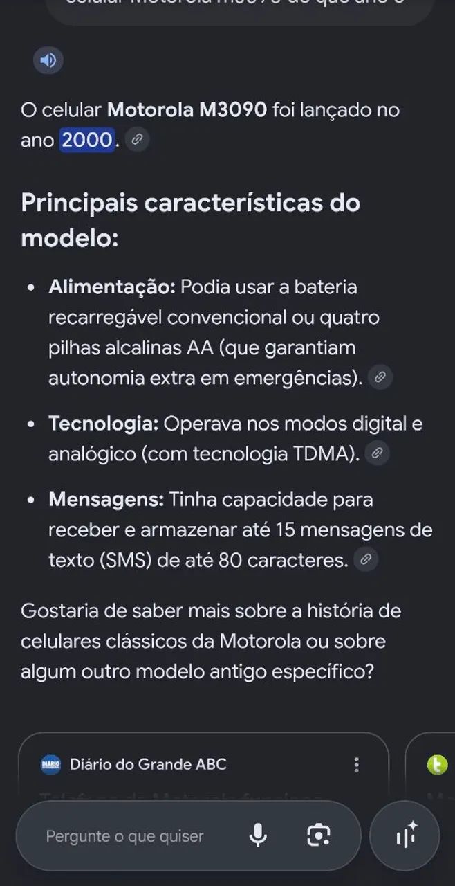 Celular Motorola M3090 - Foto 4