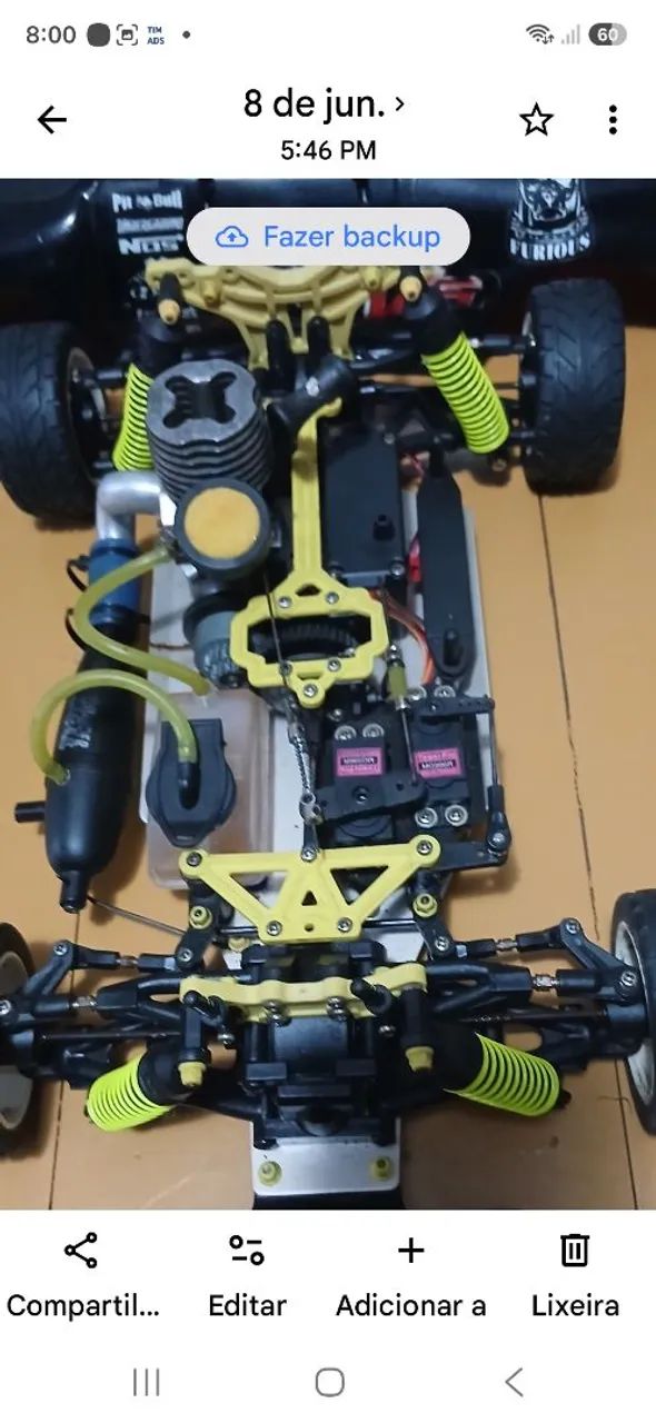 Automodelo 1/10 a combustão  - Foto 3