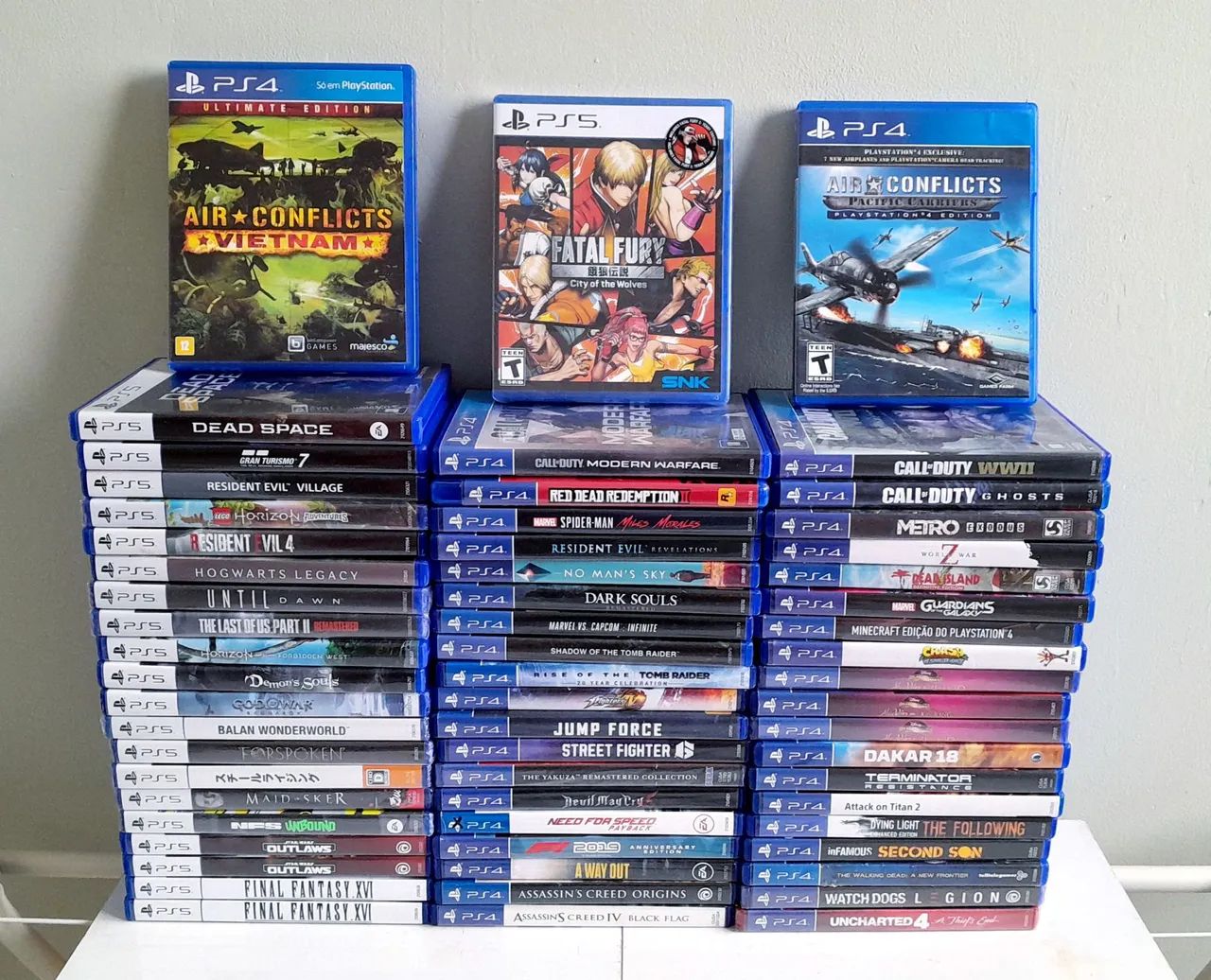 Jogos de PlayStation 4  e Playstation 5 , Ps4 e Ps5 