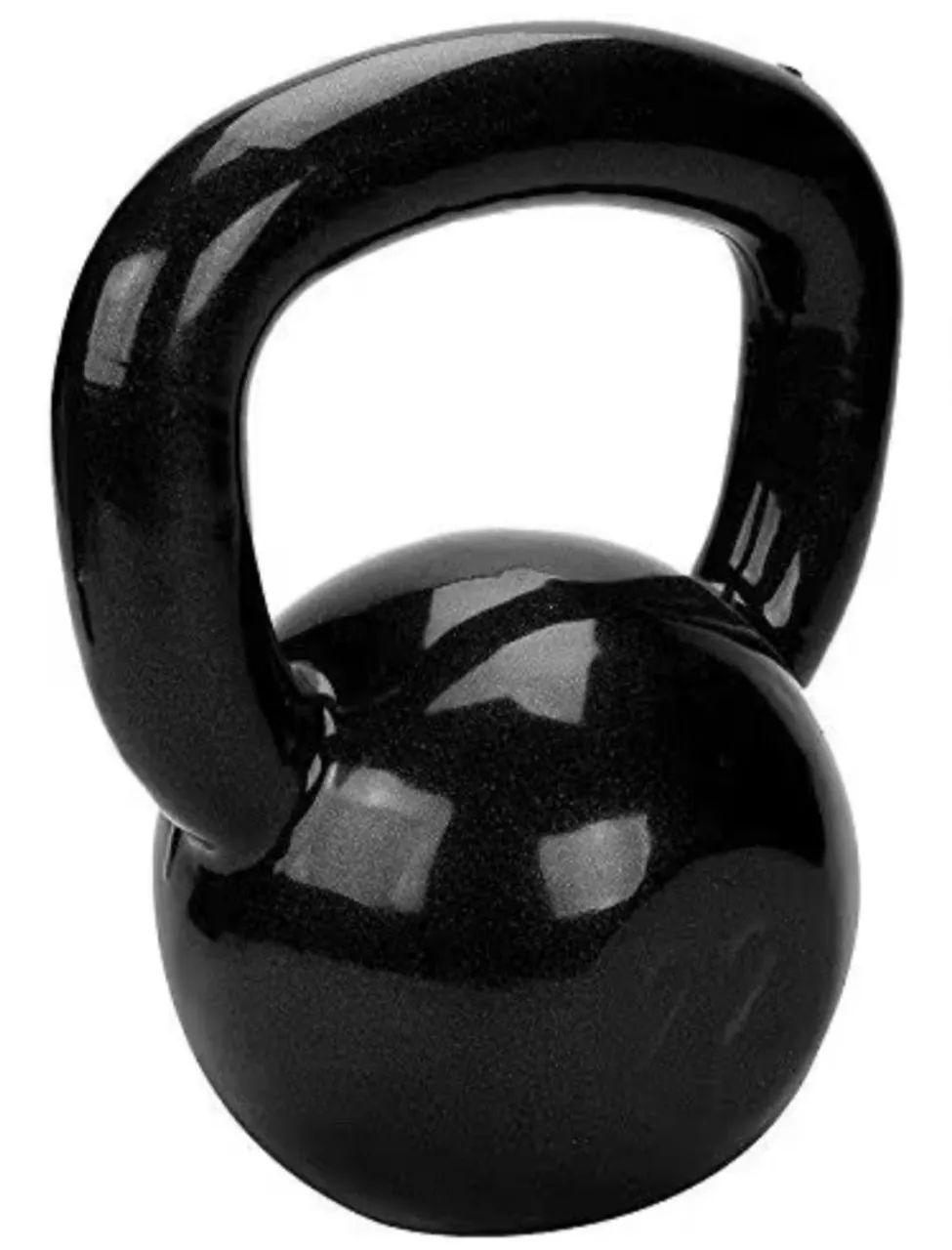 Kettlebell Emborrachado de 4 quilos. - Foto 2