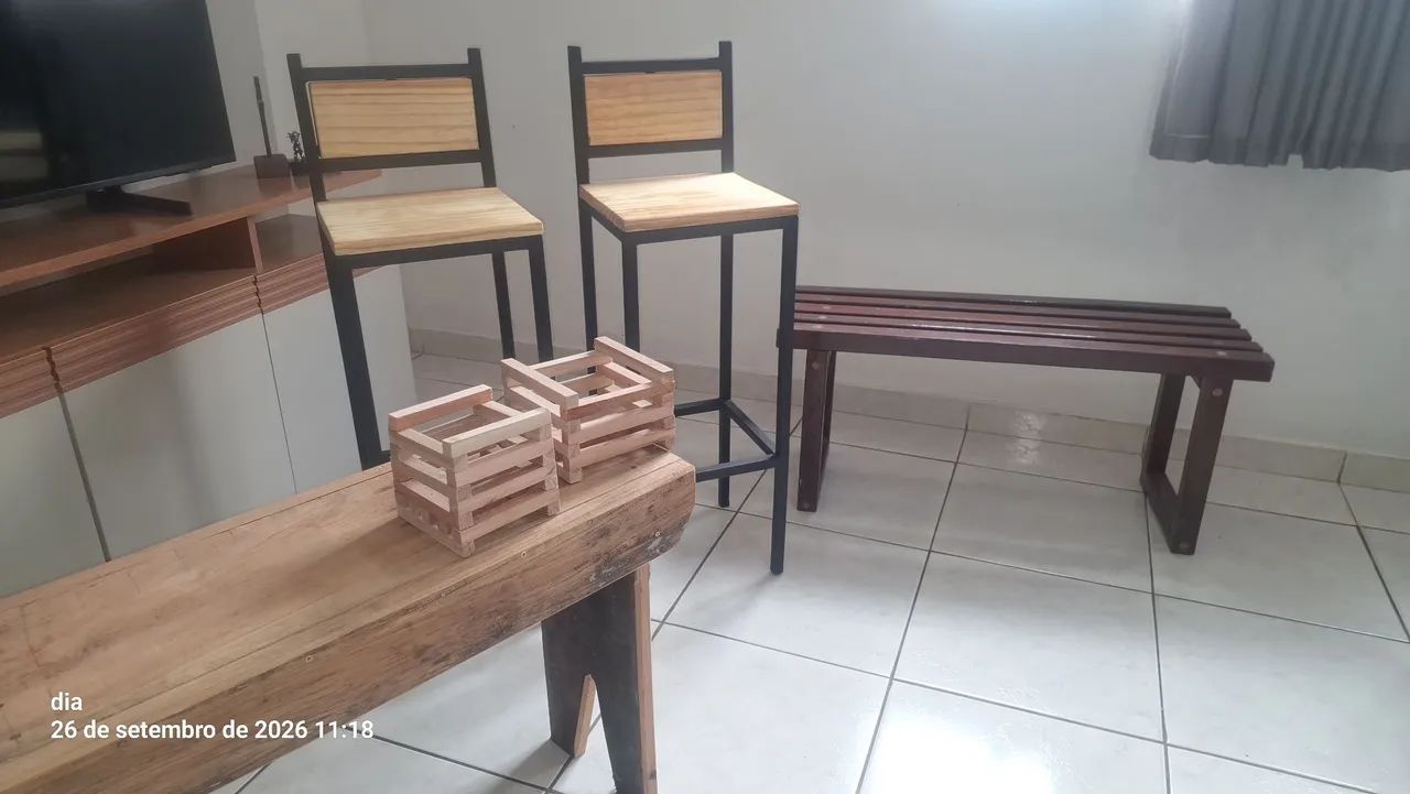 Banqueta de ferro