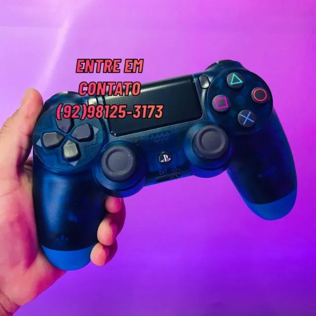 Controle De PS4 Sem Fio Bluetooth Sony  - Foto 2