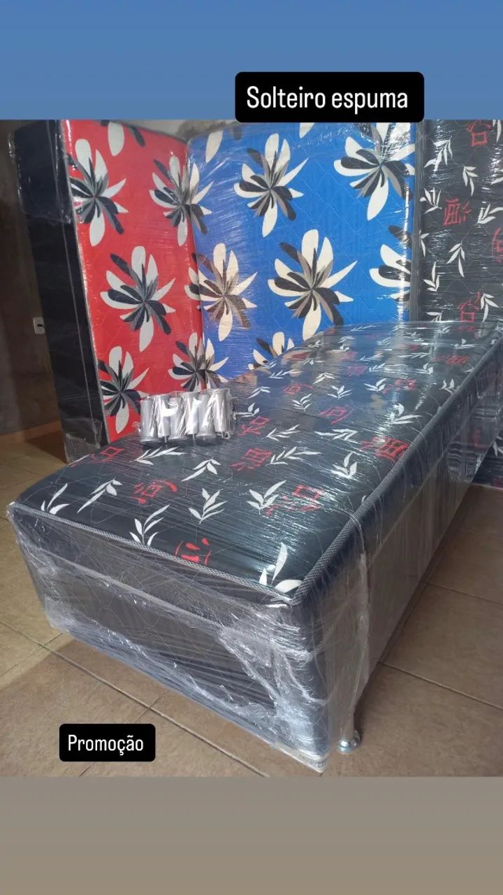 CAMA DE SOLTEIRO ESPUMA // 300 promo 