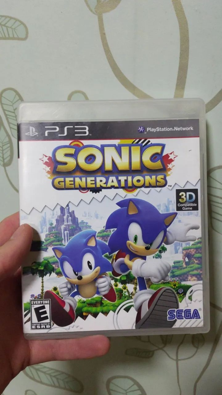 Sonic Generations - playstation 3 ps3