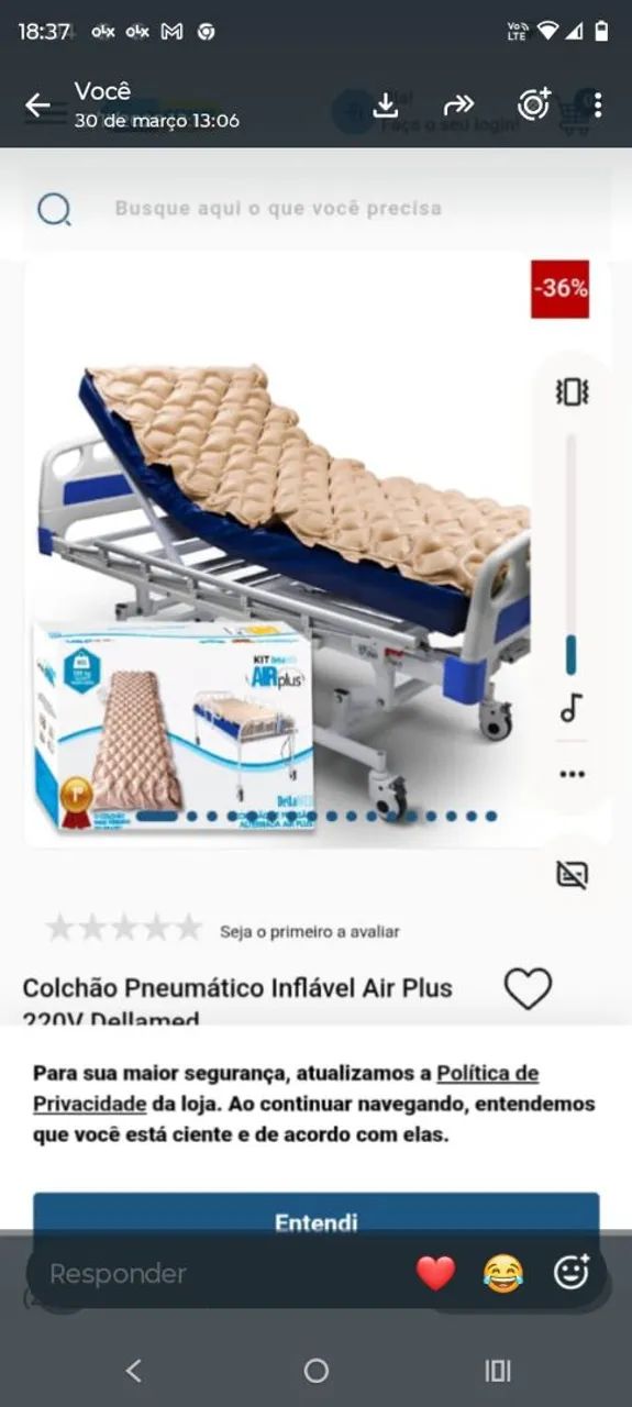 cama peneumatico 