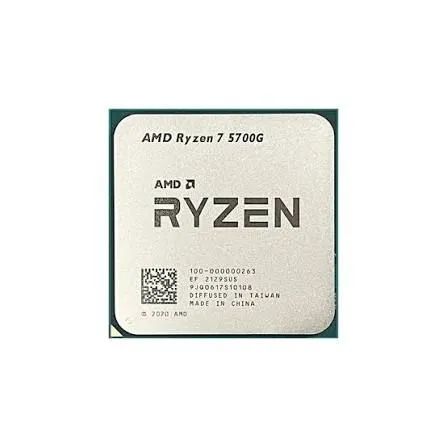 Ryzen 7 5700G Completo com caixa e cooler original Excelente estado - Foto 2