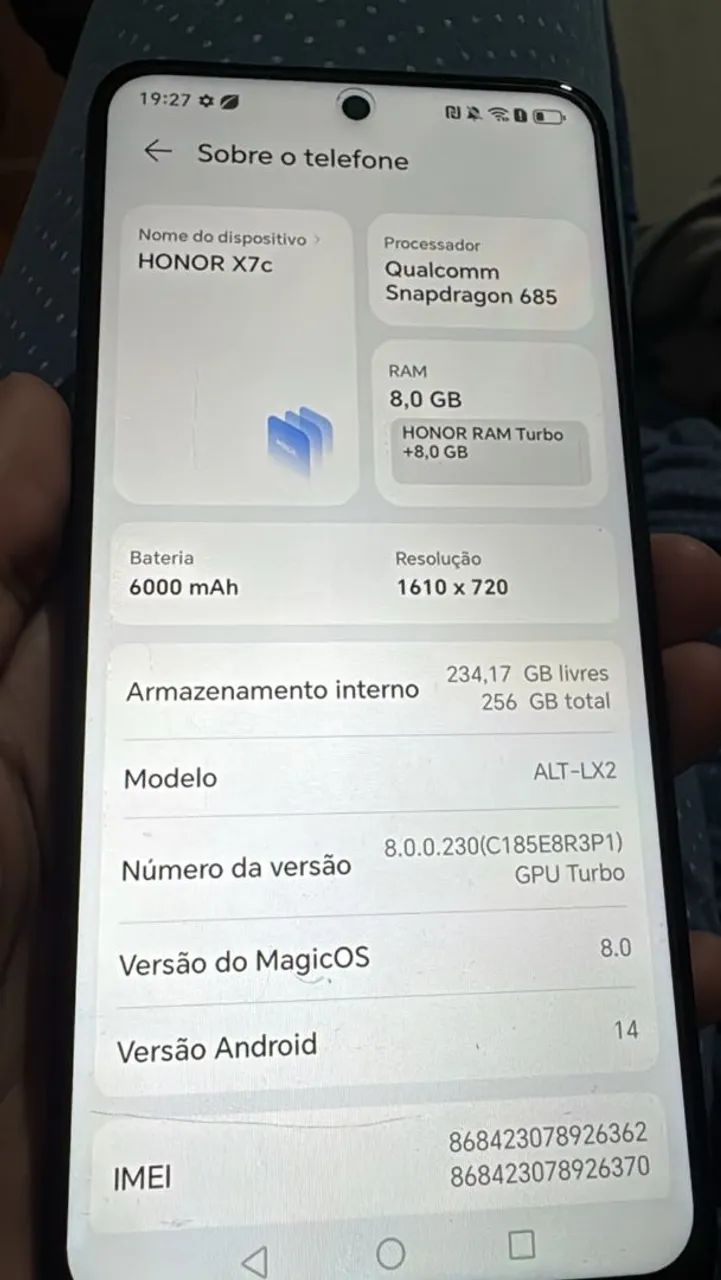 Honor X7C 256 Gb - Foto 2